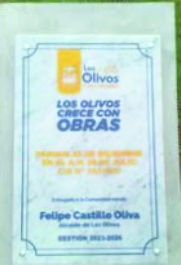 PLACAS DE MÁRMOL PARA INAUGURACIÓN DE OBRAS