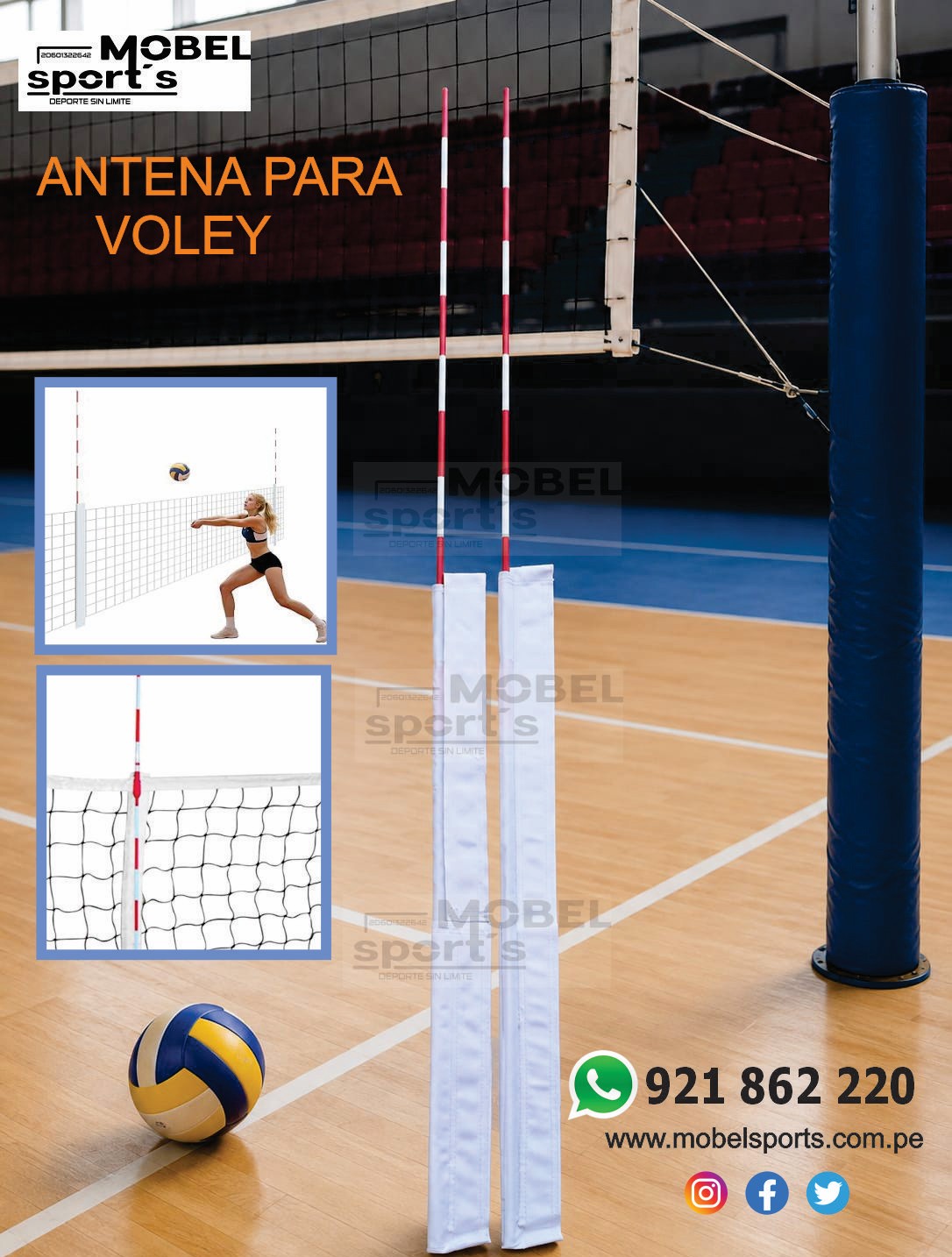 Barra de Ejercicios para Casa y Gimnasio / MOBEL SPORTS