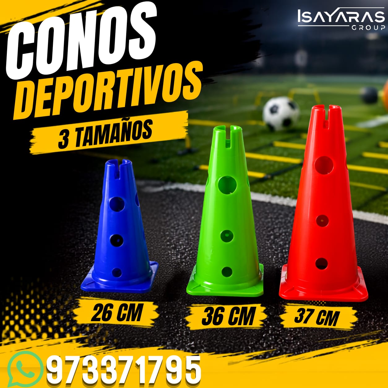 MINI ARCO DE FÚTBOL PARA NIÑOS Y JÓVENES / ISAYARAS GROUP