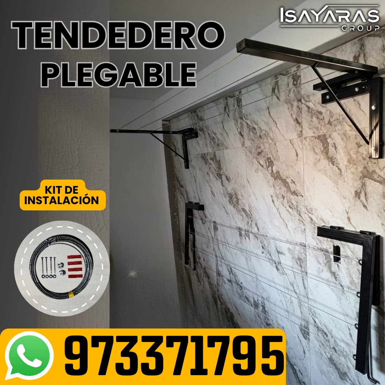 ¡TENDEDERO ABATIBLE- ISAYARAS GROUP