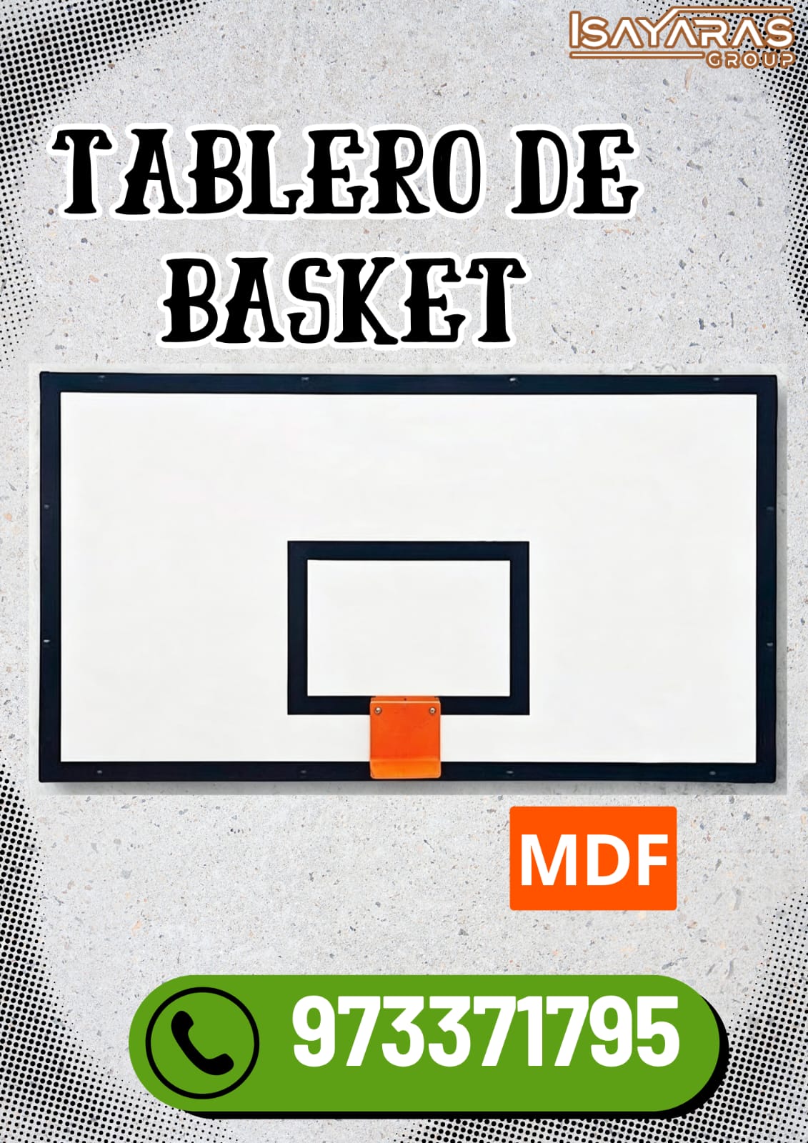¡EQUIPA TU CANCHA CON TABLEROS DE BÁSQUET DE CALIDAD!- ISAYARAS GROUP