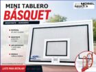 Mini tablero de Básquet vidrio templado + Aro / MOBEL SPORTS