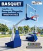 Arco de fulbito con castillo de básquet / mobel sports