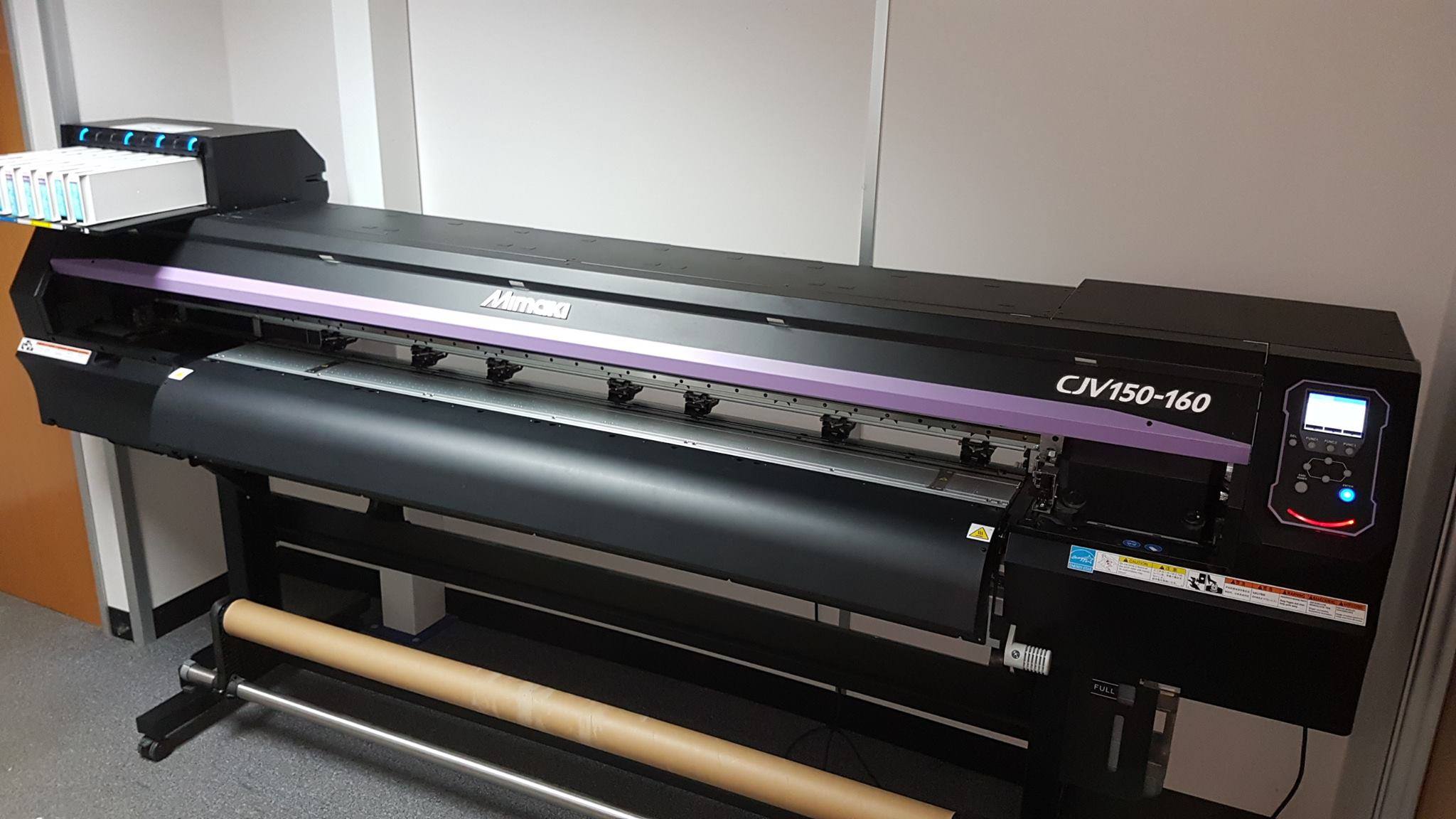 Mimaki CJV150-160 Wide Format Inkjet Printer Cutter