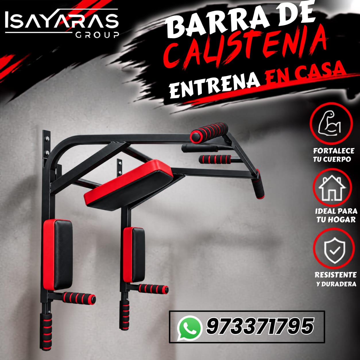 Barras de Calistenia – Entrena en cualquier lugar – isayaras group