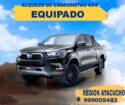 ALQUILER DE CAMIONETAS 4X4 CON CONDUCTOR INCLUIDO