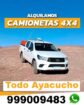ALQUILER DE CAMIONETAS 4X4 CON CONDUCTOR INCLUIDO