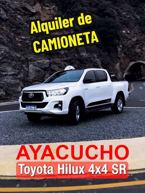 ALQUILER DE CAMIONETAS 4X4 CON CONDUCTOR INCLUIDO