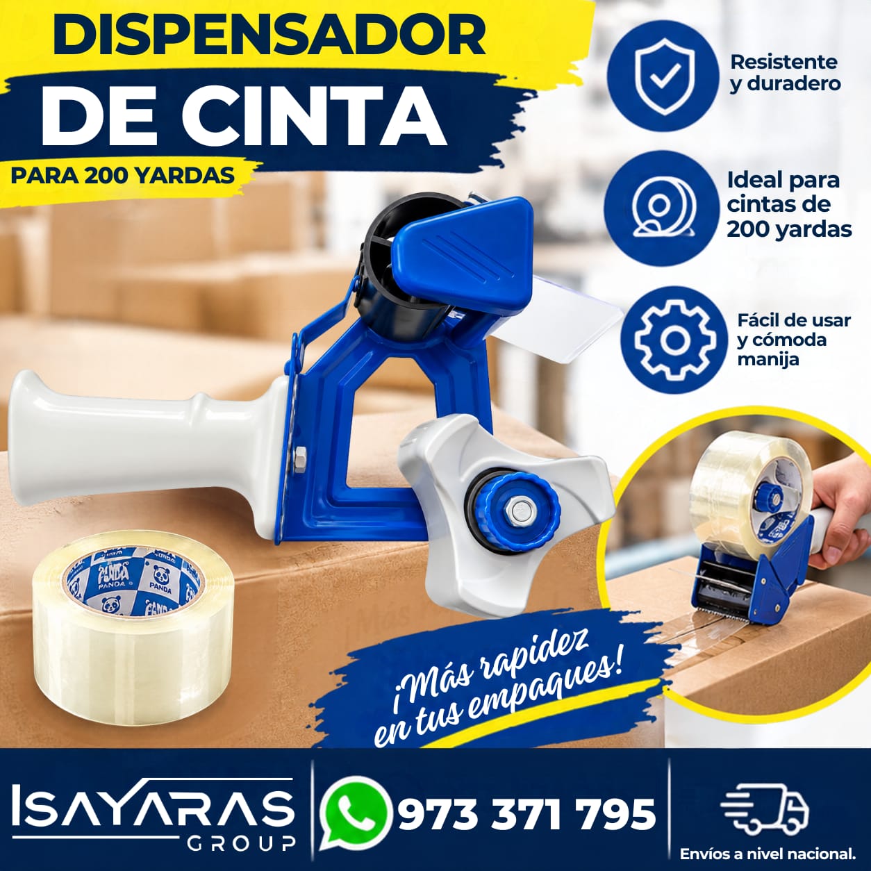 CINTA DE ABANO – RESISTENCIA PARA TUS EMBALAJES