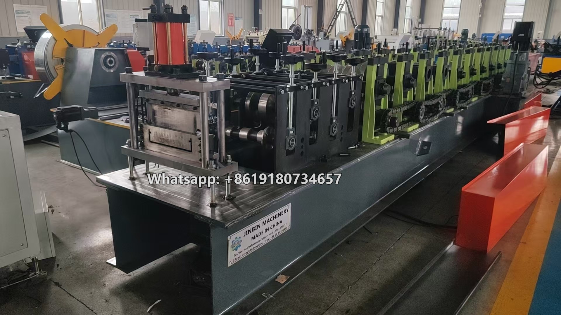 Máquinas de producir perfiles tipo C/U de 3mm